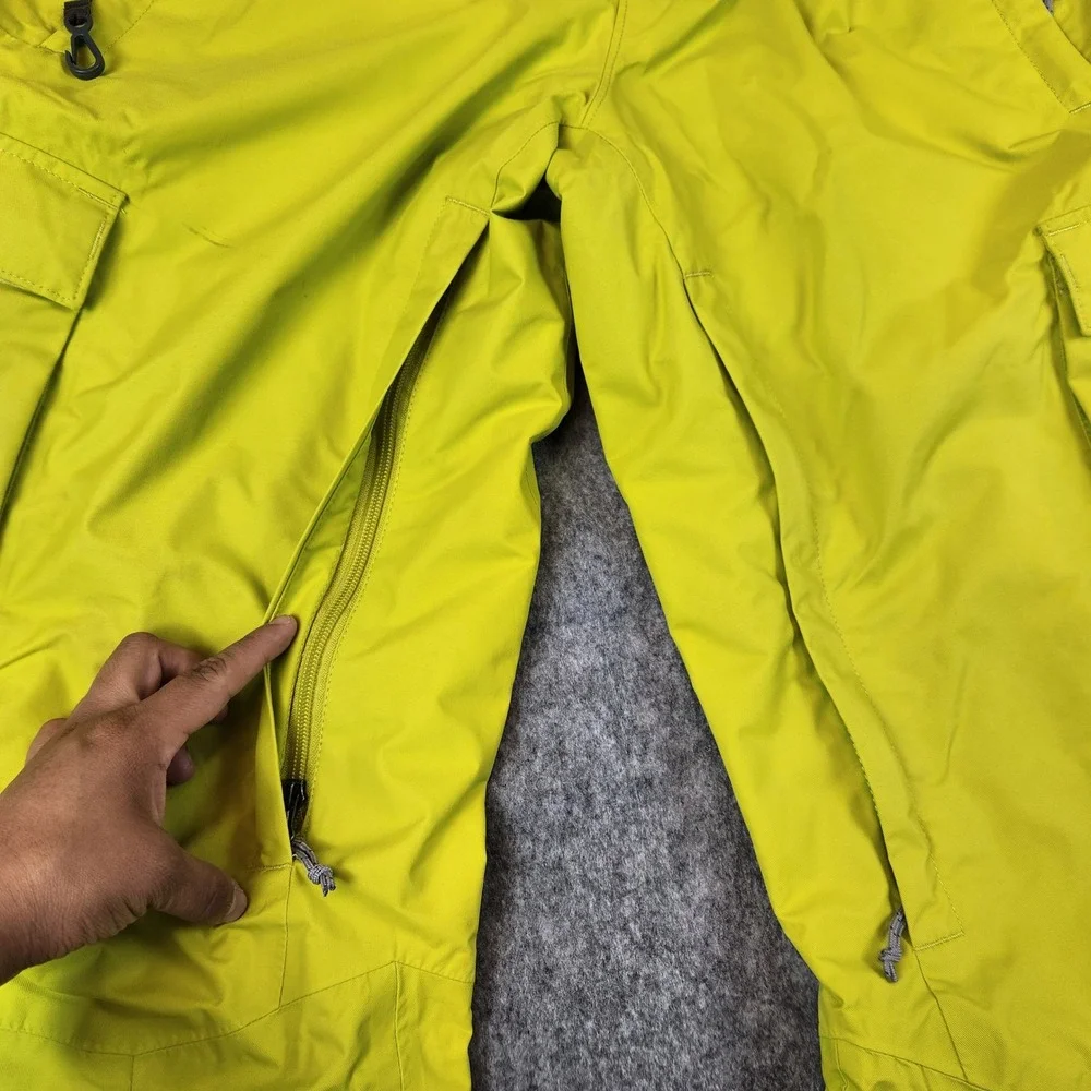 Columbia Ridge 2 Run II Pants‎ Men XL Yellow Omni Heat Tech Ski Snowboard Cargo